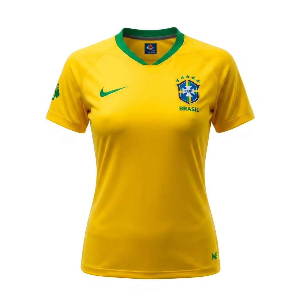 Camisa Feminina Amarela